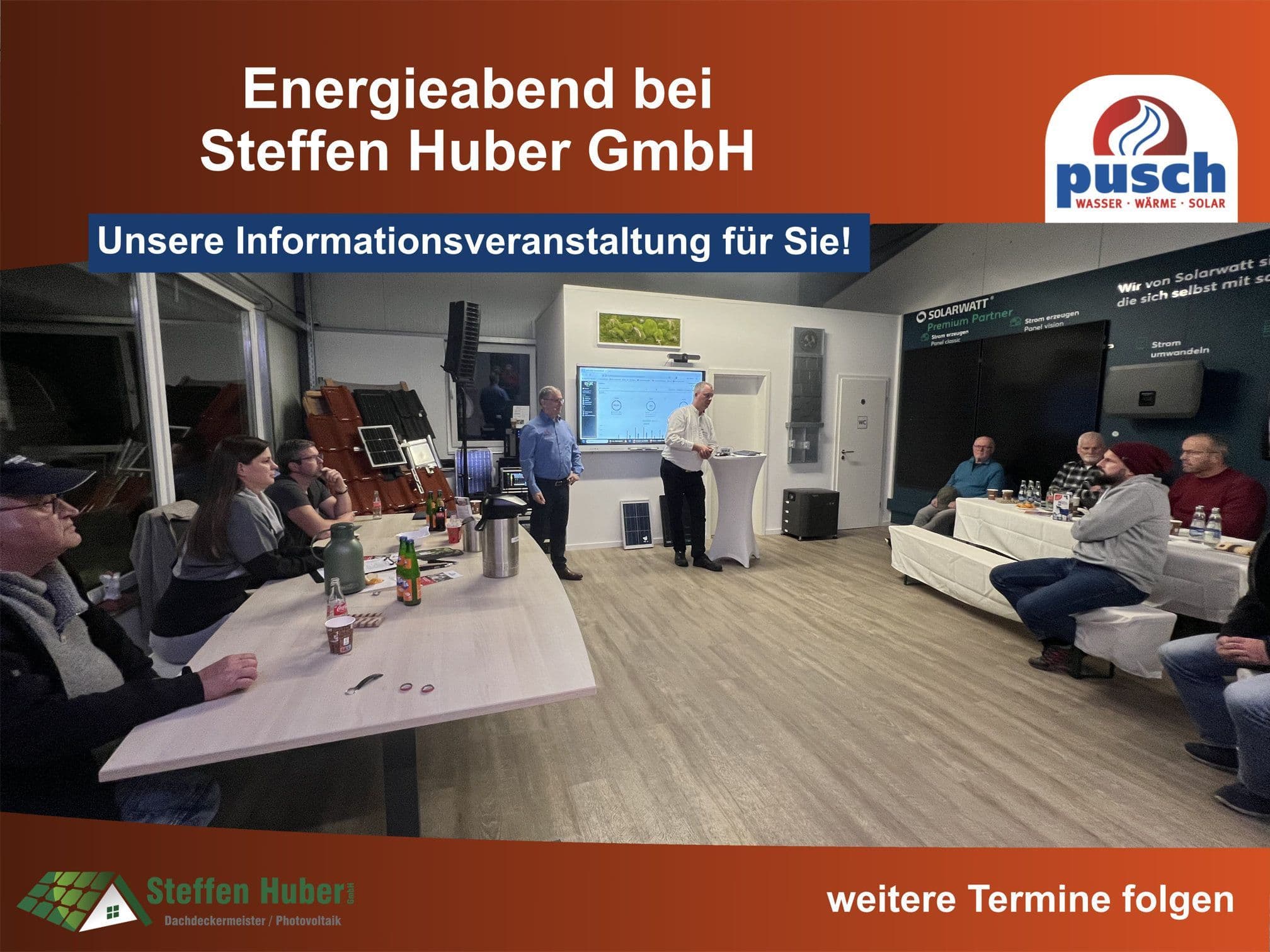 Herzlichen Dank für einen gelungenen Energieabend!